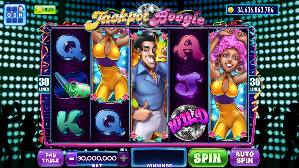image of jackpot boogie virtual slot machine